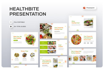 HealthBite PowerPoint Template